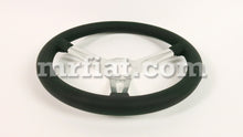 Cargar imagen en el visor de la galería, Alfa Romeo Spider Classic 380 mm Leather 3 Spoke Dished Steering Wheel Steering Wheels Alfa Romeo
