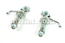 Load image into Gallery viewer, Alfa Romeo Front Hood Chrome Hook Set Engine Compartment Alfa Romeo
