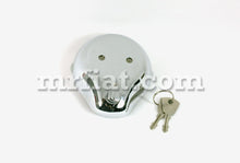 Load image into Gallery viewer, Alfa Romeo Giulietta Giulia Spider Chromed Rear Trunk Lock Luggage Compartment Alfa Romeo
