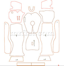 Load image into Gallery viewer, Alfa Romeo GT GTV 1750 Ser 1 Floor Pedals Complete Interior Carpet Set 68-69 Interior Alfa Romeo
