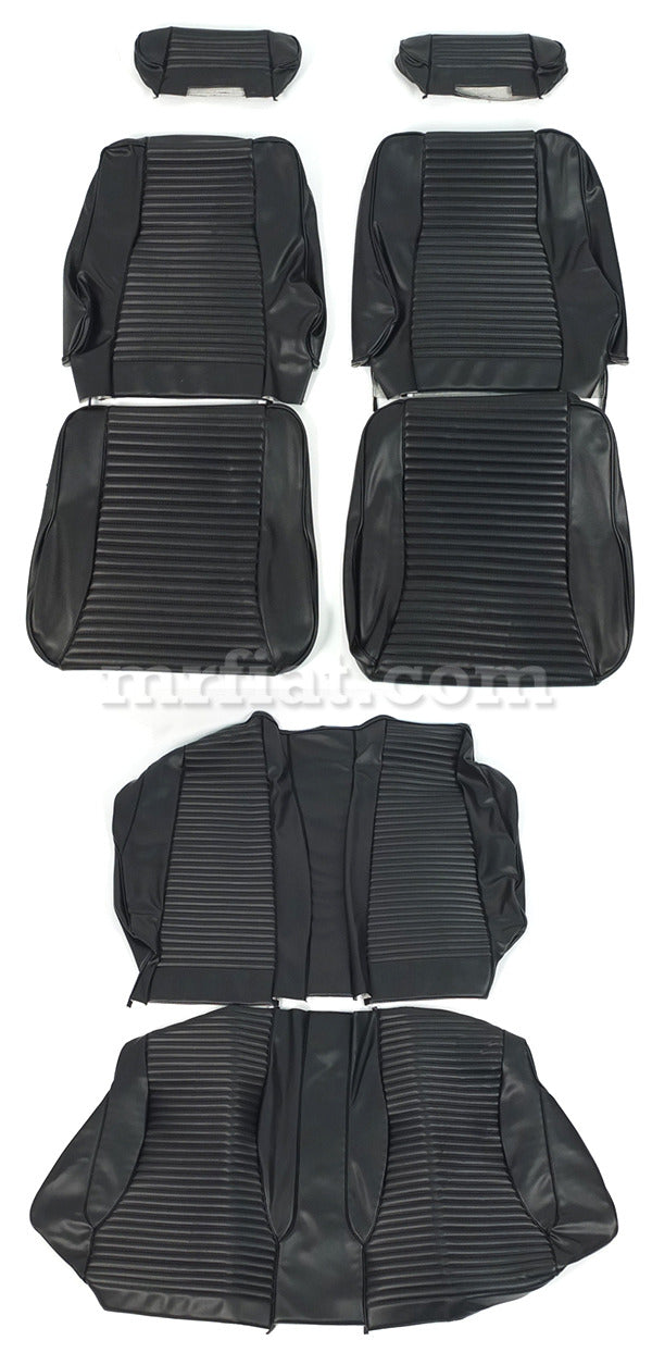 Alfa Romeo GT Junior GTV 2000 Black Seat Cover Set Interior Alfa Romeo   