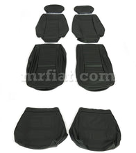 Load image into Gallery viewer, Alfa Romeo Montreal Black Front Seat Cover Set 71-77 Interior Alfa Romeo

