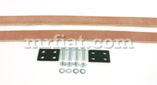 Load image into Gallery viewer, Alfa Romeo Round Tail Spider Rear Axle Catch Strap Set OEM W/ Mounting Kit Transmission Alfa Romeo
