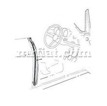 Load image into Gallery viewer, Alfa Romeo GT Junior GTV Metal Left Outer Door Moulding 1965-74 Doors Alfa Romeo
