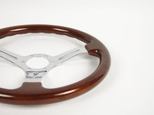 Cargar imagen en el visor de la galería, Alfa Romeo Giulia Sedan Brown Mahogany Wood Steering Wheel 360 mm Steering Wheels Alfa Romeo   
