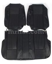 Load image into Gallery viewer, Alfa Romeo 2000 Berlina Black Seat Covers Set Interior Alfa Romeo   
