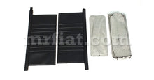 Load image into Gallery viewer, Alfa Romeo 2000 Berlina Black Seat Covers Set Interior Alfa Romeo   
