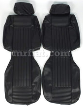 Load image into Gallery viewer, Alfa Romeo 2000 Berlina Black Seat Covers Set Interior Alfa Romeo   
