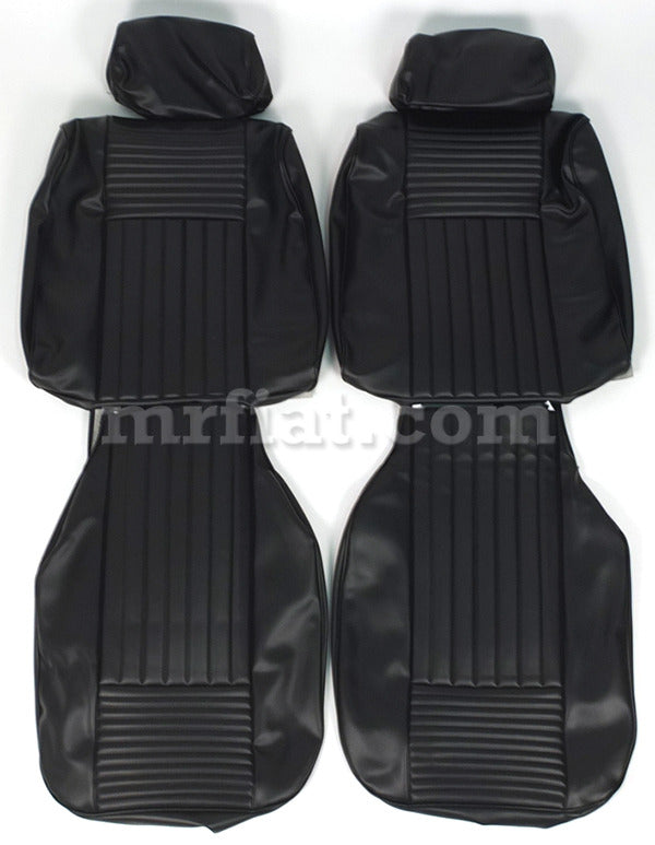 Alfa Romeo 2000 Berlina Black Seat Covers Set Interior Alfa Romeo   