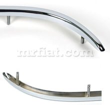 Load image into Gallery viewer, Alfa Romeo 2000 Touring Spider Chrome Front Side Grill Profile Set Bumpers Alfa Romeo   
