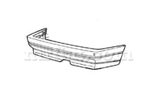 Cargar imagen en el visor de la galería, Alfa Romeo 75 Milano Rear Bumper Body Panels Alfa Romeo
