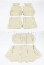 Cargar imagen en el visor de la galería, Alfa Romeo GT Junior GTV 2000 Ivory Seat Cover Set Interior Alfa Romeo   
