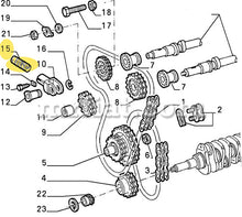 Cargar imagen en el visor de la galería, Alfa Romeo Giulietta Giulia Spider 101 Chain Tensioner Lock Plate Engine Alfa Romeo   
