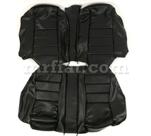 Cargar imagen en el visor de la galería, Alfa Romeo Alfetta GTV GTV6 Black Vinyl Seat Covers Set Interior Alfa Romeo
