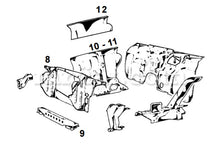 Cargar imagen en el visor de la galería, Alfa Romeo Alfetta GTV6 Right Outer Front Fender Well Body Panels Alfa Romeo   
