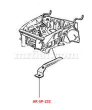 Cargar imagen en el visor de la galería, Alfa Romeo GT Junior GTV Left Engine Side Panel Connection Plate OEM Body Panels Alfa Romeo   
