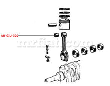 Cargar imagen en el visor de la galería, Alfa Romeo Giulia Giulietta Spider 101 Connecting Rod Bushing Engine Alfa Romeo   
