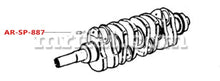 Cargar imagen en el visor de la galería, Alfa Romeo Giulietta (116) 75 Milano Crankshaft Dowel Plug Engine Alfa Romeo   
