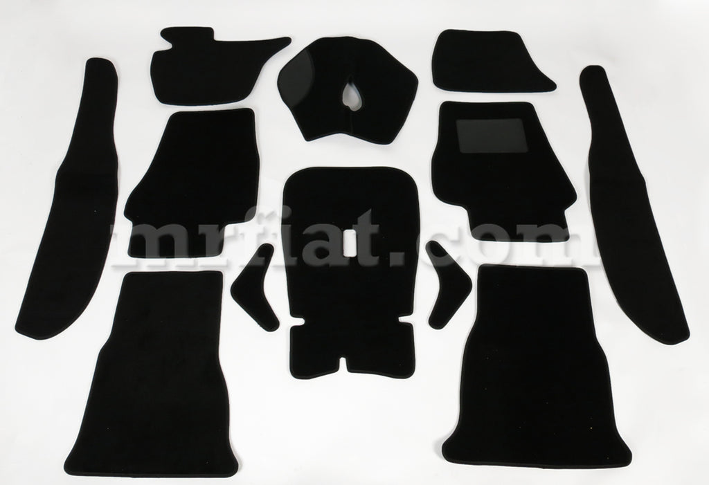alfa romeo pedals Alfa Romeo Giulia Super Black Carpet Set Hanging Pedals
