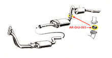 Cargar imagen en el visor de la galería, Alfa Romeo 2000 2600 Tail Pipe Sealing Ring 2000 2600 Sprint Alfa Romeo   
