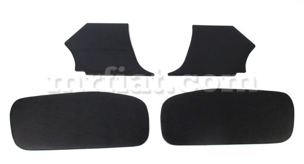 Alfa Romeo Giulietta Spider Black Door Panels Set Doors Alfa Romeo   