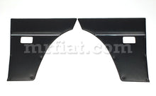 Load image into Gallery viewer, Alfa Romeo GT GTV 1300 Black Vinyl Rear Door Panel Set 69-73 Doors Alfa Romeo   
