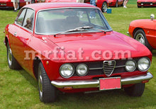 Load image into Gallery viewer, Alfa Romeo GT Junior GTV Chrome Front Radiator Grill 1968-73 Emblems Alfa Romeo   
