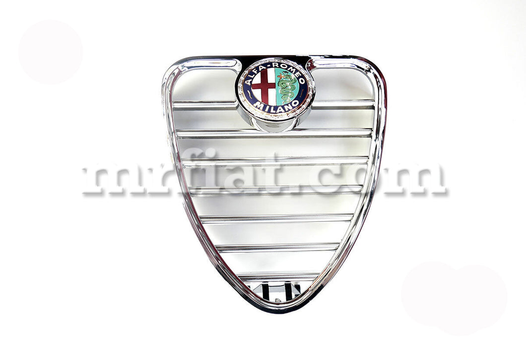 Alfa Romeo GT Junior GTV Chrome Front Radiator Grill 1968-73 Emblems Alfa Romeo   