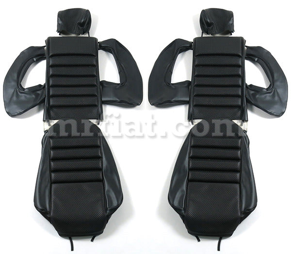 Alfa Romeo 1750 GTV American Type Black Seat Covers Set (models from 67-72) Interior Alfa Romeo