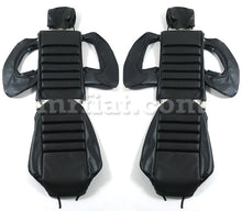 Load image into Gallery viewer, Alfa Romeo 1750 GTV American Type Black Seat Covers Set (models from 67-72) Interior Alfa Romeo

