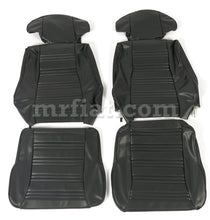 Load image into Gallery viewer, Alfa Romeo GT Junior GTV 2nd Series Complete Black Seat Cover Set Interior Alfa Romeo
