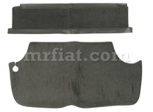 Load image into Gallery viewer, Alfa Romeo GT Junior GTV 1750 2000 Anthracite Complete Trunk Carpet Set Interior Alfa Romeo
