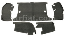 Load image into Gallery viewer, Alfa Romeo GT Junior GTV 1750 2000 Anthracite Complete Trunk Carpet Set Interior Alfa Romeo
