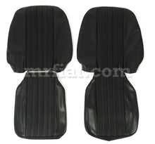 Load image into Gallery viewer, Alfa Romeo GT Junior GTV Black Basketweave Complete Seat Covers Set Interior Alfa Romeo
