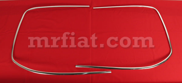 Alfa Romeo GT Junior GTV Chrome Rear Windshield Insert Trim Glass and Seals Alfa Romeo   