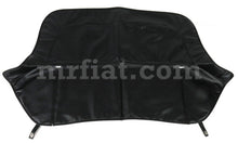 Load image into Gallery viewer, Alfa Romeo Spider Quadrifoglio Verde Black Soft Top Boot Cover 1986-89 Roof Alfa Romeo   
