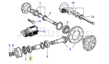 Cargar imagen en el visor de la galería, Alfa Romeo Giulia 2000 Front Differential Pinion Bearing 1972 Up Electrical and Ignition Alfa Romeo   
