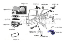 Load image into Gallery viewer, Alfa Romeo GT Junior GTV Ventilation Window Crank 70-77 OEM Doors Alfa Romeo   
