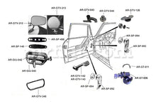 Cargar imagen en el visor de la galería, Bizzarrini 5300 GT Strada Outer Door Opener Set Doors Bizzarrini
