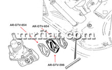 Cargar imagen en el visor de la galería, Alfa Romeo Alfetta GT GTV4 Giulietta 116 Fuel Pump Gasket Giulietta 1300 1600 1800 2000 Alfa Romeo   
