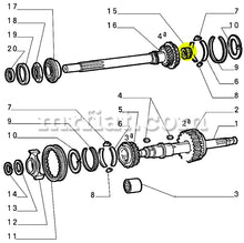 Cargar imagen en el visor de la galería, Alfa Romeo Spider Main Shaft Needle Bearing
