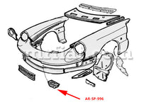 Load image into Gallery viewer, Alfa Romeo Spider Front Panel Bumper Rubber Bumpers Alfa Romeo   
