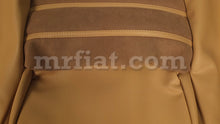 Load image into Gallery viewer, Alfa Romeo Spider Tan Alcantara Vinyl Front Seat Set 90-93 Interior Alfa Romeo
