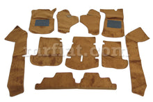 Load image into Gallery viewer, Alfa Romeo Spider Dark Tan Carpet Set Console 1986-89 12 Pcs Interior Alfa Romeo

