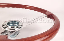Load image into Gallery viewer, Alfa Romeo Junior Zagato Wood Steering Wheel Hellebore 380 mm Steering Wheels Alfa Romeo
