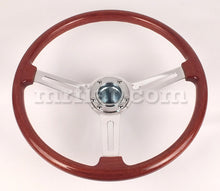 Load image into Gallery viewer, Alfa Romeo Spider Wood Steering Wheel Hellebore 380 mm Steering Wheels Alfa Romeo   
