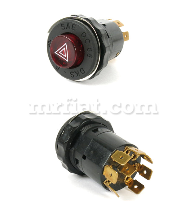 Alfa Romeo GT Junior GTV Round Hazard Warning Light Switch -GTV Alfa Romeo   