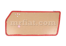 Cargar imagen en el visor de la galería, Alfa Romeo Spider Red Door Panels Set 1966-78 Doors Alfa Romeo
