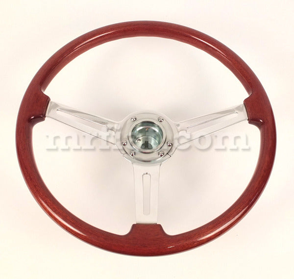 Alfa Romeo Spider Hellebore Wooden Steering Wheel 380 mm Steering Wheels Alfa Romeo   