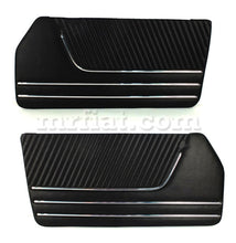 Load image into Gallery viewer, Alfa Romeo Spider Black Door Panels 1966-78 Set Premium Quality Electrical and Ignition Alfa Romeo   
